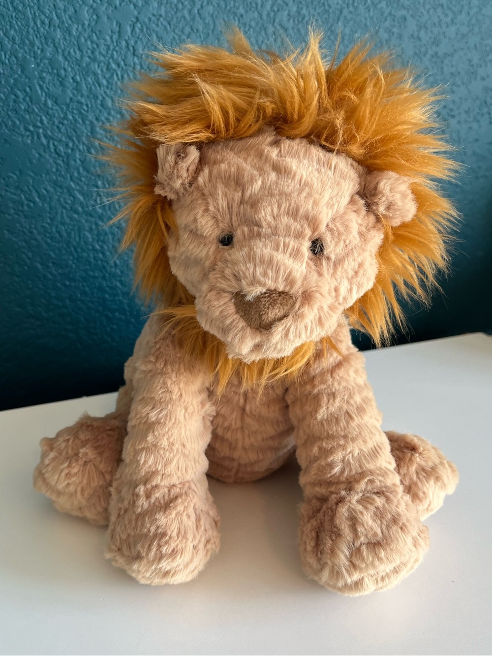 Jellycat London UK Medium Fuddlewuddle Lion NWT